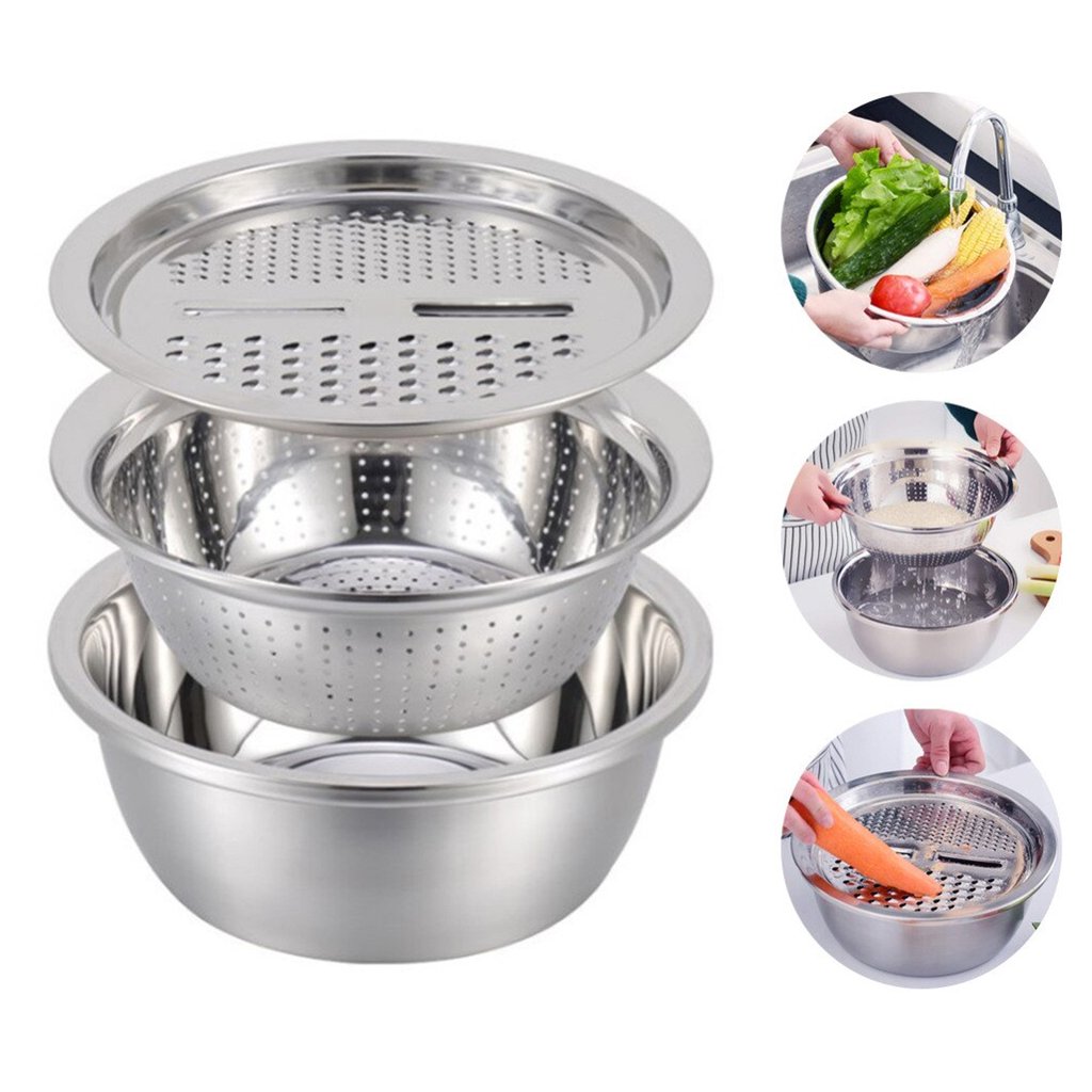Buy 3 in 1 Kitchen Multipurpose Julienne Grater Salad Maker Online
