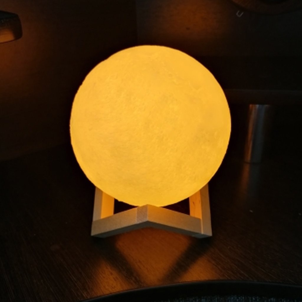 Buy 3D Moon Lamp With Batttery Operated (3 cell Included) Online