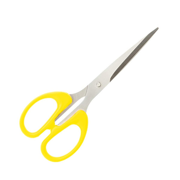 Buy 2 Pcs - Stainless Steel Scissors with Plastic handle grip 160mm