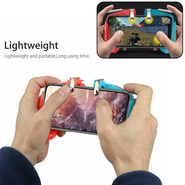 Buy Mobile Phone Gamepad Joystick Handle L1 R1 Trigger for PUBG Sensitive Shoot 
