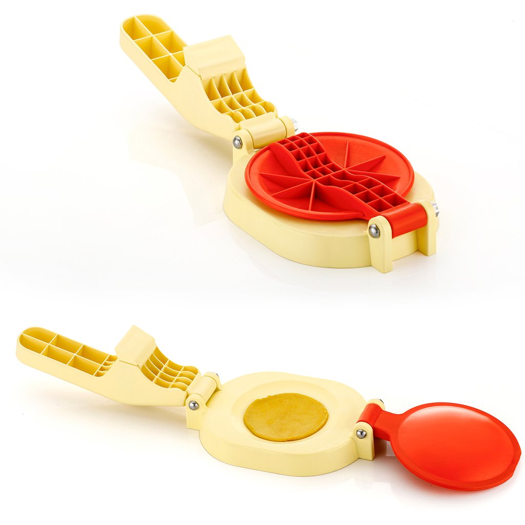 Buy Plastic Material Puri Press Maker With Handle Manual Roti Press Maker