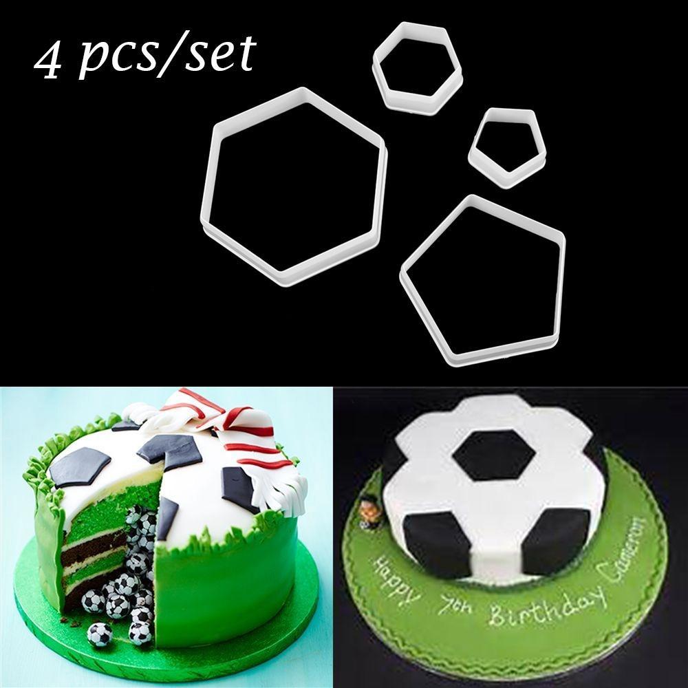 Buy 4Pcs Football Shape Plunger Cutter Online at ALLMYWISH.COM