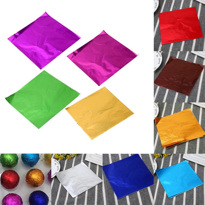 Buy 7X9 Aluminium Foil Wrapper Pack Of 60 Pieces (Multicolor) Online