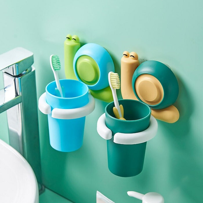 Buy Adhesive Toothbrush Snail Holder | ALLMYWISH.COM