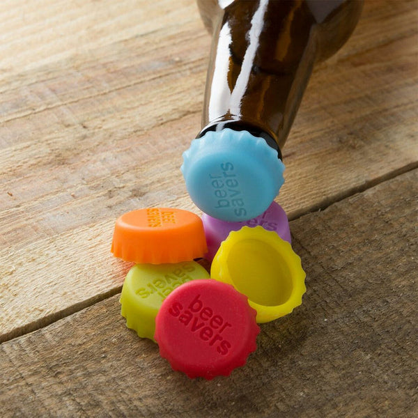 Buy 6 Pcs Saver Caps For Covering Cold Drink Bottles - H02891