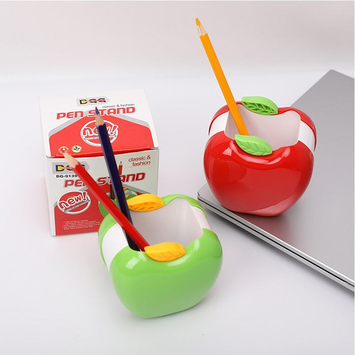 Buy Apple Shaped Pen Stand at ALLMYWISH.COM