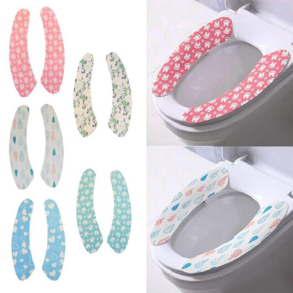 Buy Printed Toilet Seat Sticker Cover at ALLMYWISH.COM