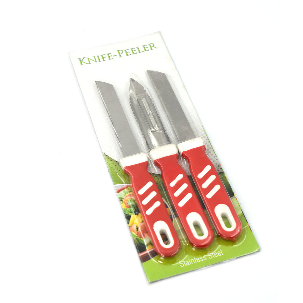 Buy 3 Pc Knife Peeler Set - H02947 at ALLMYWISH.COM