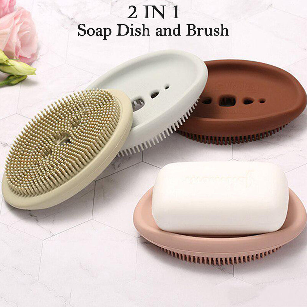 Buy 2 in 1 Silicone Cleaning Brush - H02972 at ALLMYWISH.COM