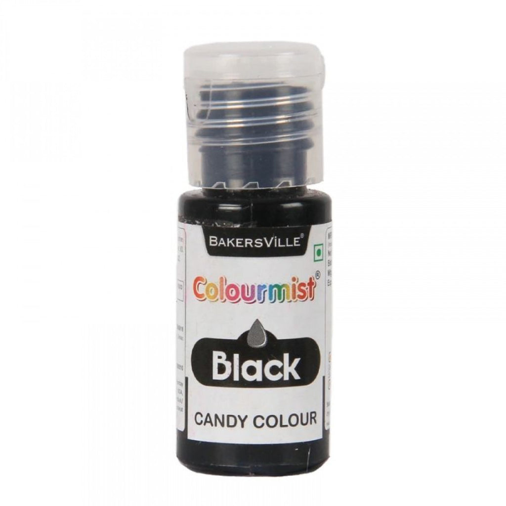 Buy Black Oil Candy Colour - Colourmist (20 gm) at ALLMYWISH.COM