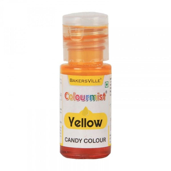 Buy Yellow Oil Candy Colour - Colourmist (20 gm) at ALLMYWISH.COM