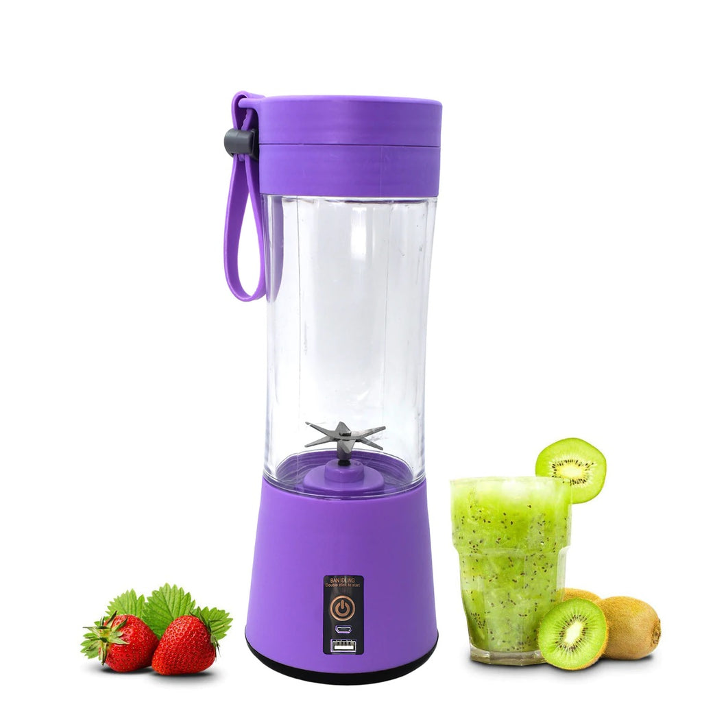 6 Blades USB Portable Electric Fruit Juicer Smoothie Maker - H03017