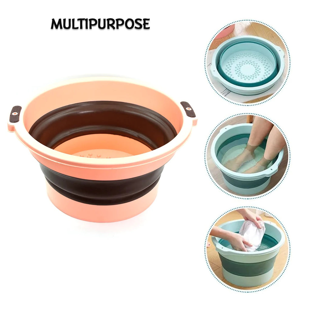 MULTI-PURPOSE PORTABLE COLLAPSIBLE FOLDING TUB - H03084