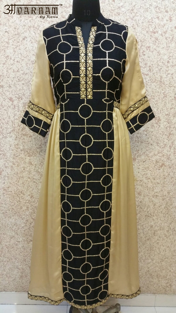 Aavarnam By Renu - Designer Embroidered Dress - 3770K00598 - ALL MY WISH