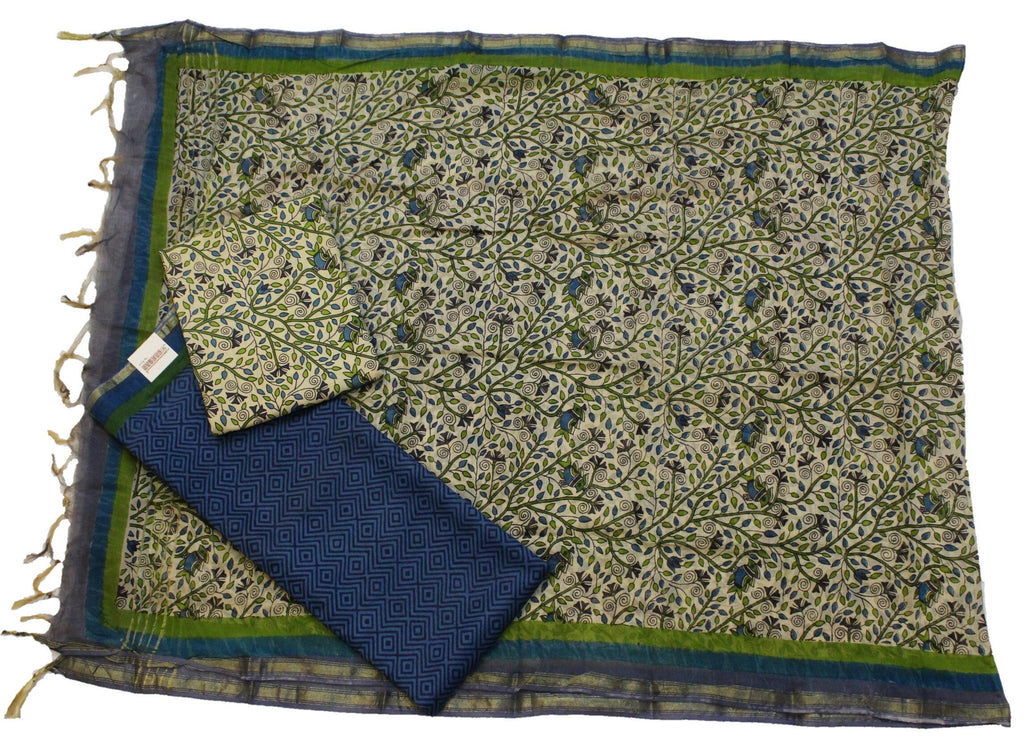 Block Printed Un-Stitch Suit - S00008 - ALL MY WISH