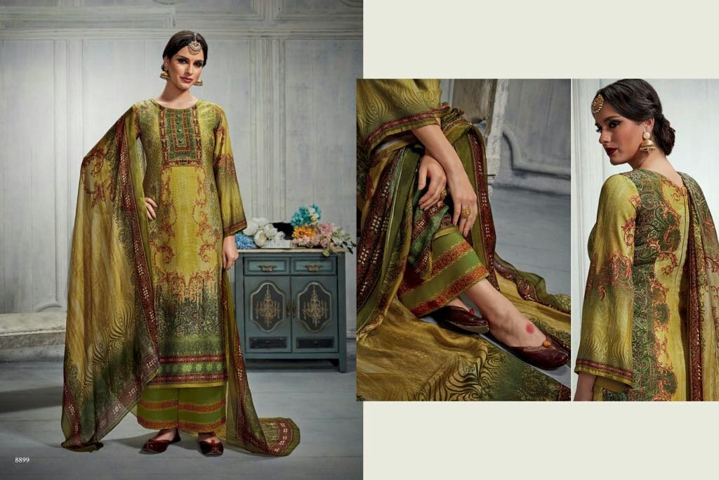 Cotton Printed Un - Stitch Suit - 3240898256/S00040 - ALL MY WISH