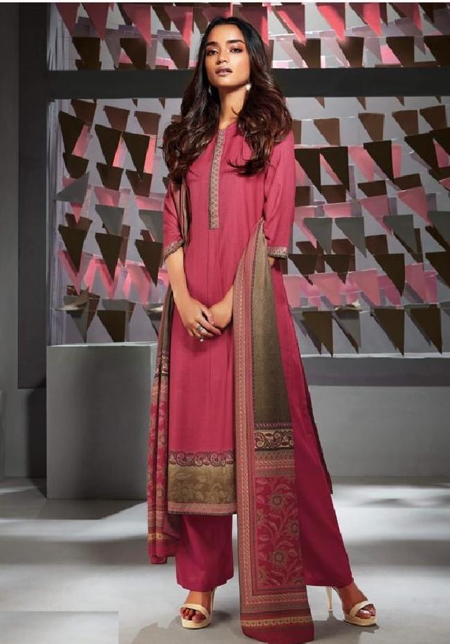 Formal Glaze Cotton Un-Stitch Suit - S00135 - ALL MY WISH