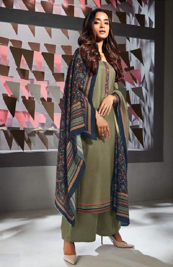 Formal Glaze Cotton Un-Stitch Suit - S00141 - ALL MY WISH
