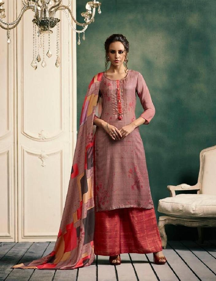 Pashmina Printed Un- Stitch Woollen Suit - S00166 - ALL MY WISH