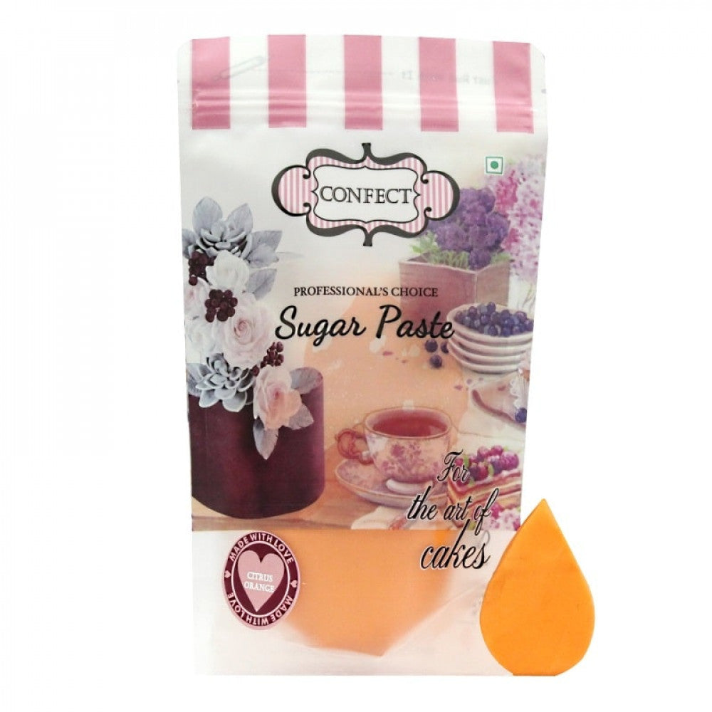 Buy Citrus Orange Sugar Paste (1 Kg) - Confect Online - ALLMYWISH.COM