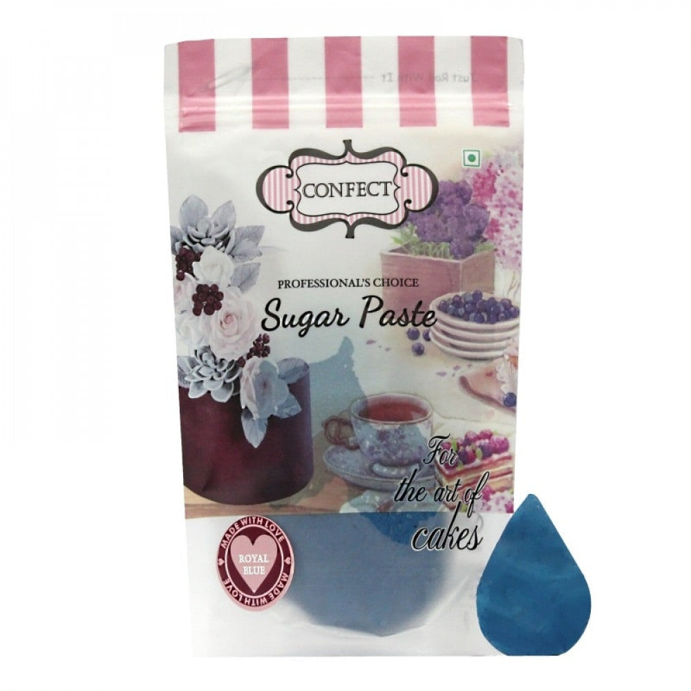 Buy Royal Blue Sugar Paste (1 Kg) - Confect Online - ALLMYWISH.COM
